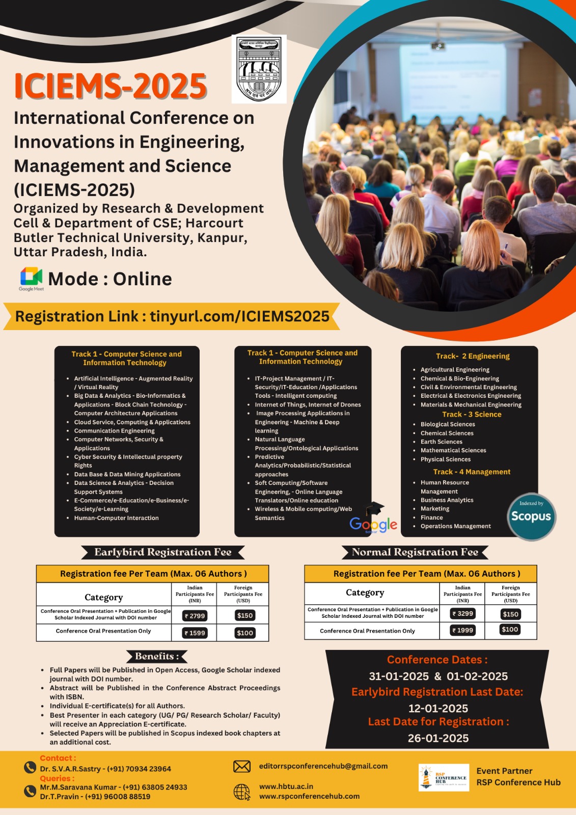 International Conference on Innovations in Engineering, Management and Science ICIEMS 2025